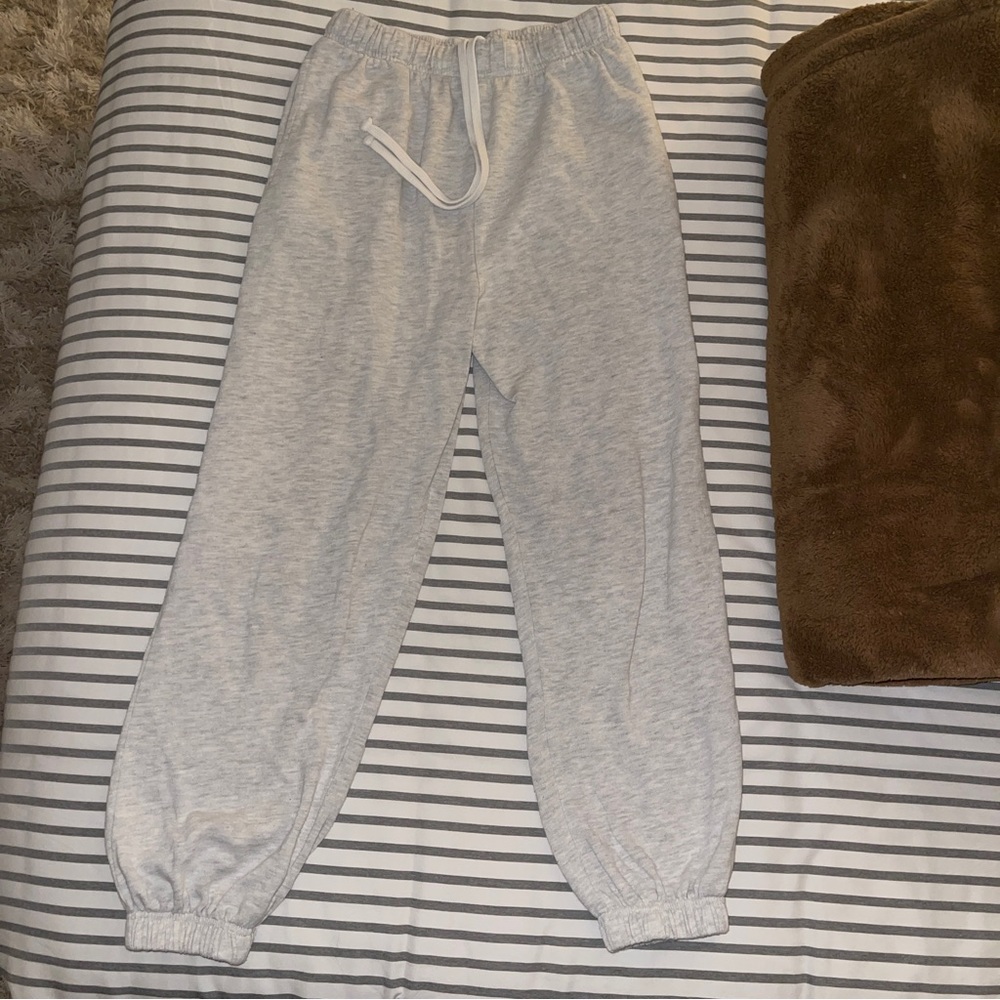 Garage Grey Lightweight Jogger Pants. Size small but more like a medium